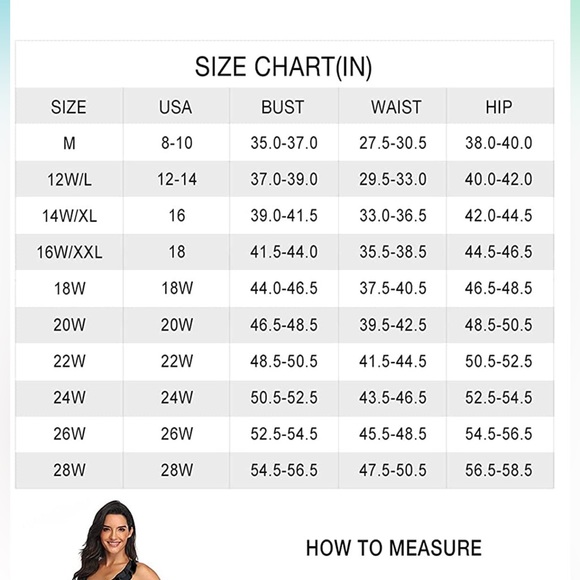 Womens two piece floral and mesh bottom with solid pink top in size 14w - Picture 3 of 8